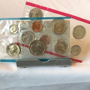 1980 Uncirculated coins, 13 coins